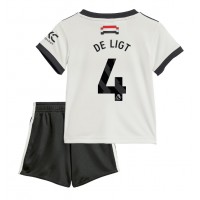 Manchester United Matthijs de Ligt #4 Fußballbekleidung 3rd trikot Kinder 2024-25 Kurzarm (+ kurze hosen)